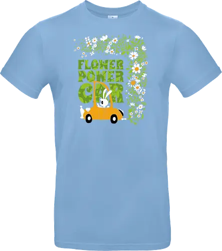 Flower power car