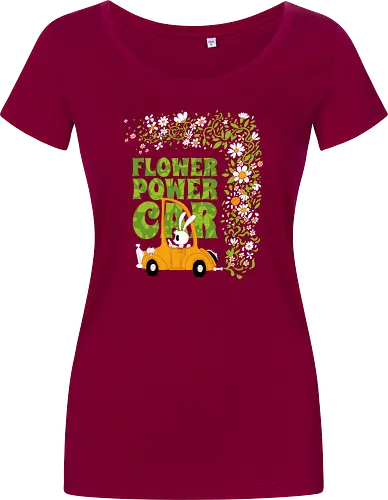 Flower power car