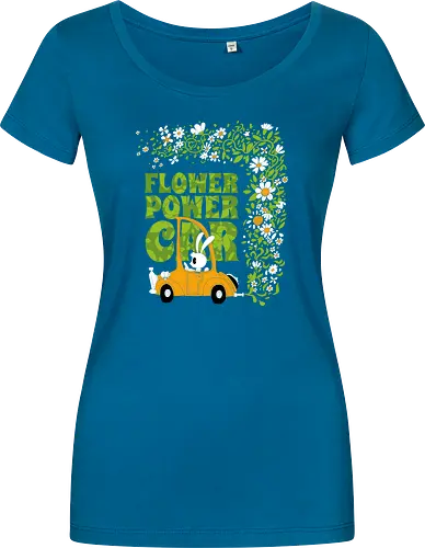 Flower power car