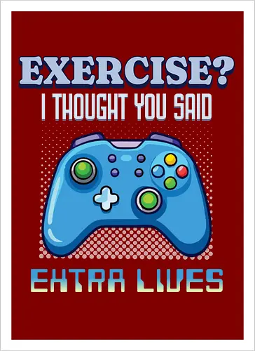 Extra Leben Gamer Retro Gaming Controller Design