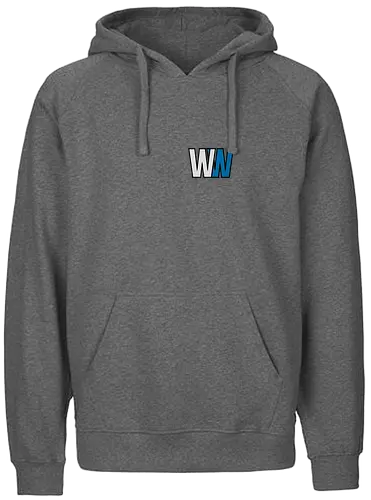 WASWIR - Logo Gestickt - Fairtrade Hoodie