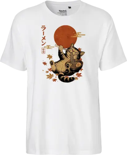 Japanische Ramen Katze Ukiyoe Vintage Kunst