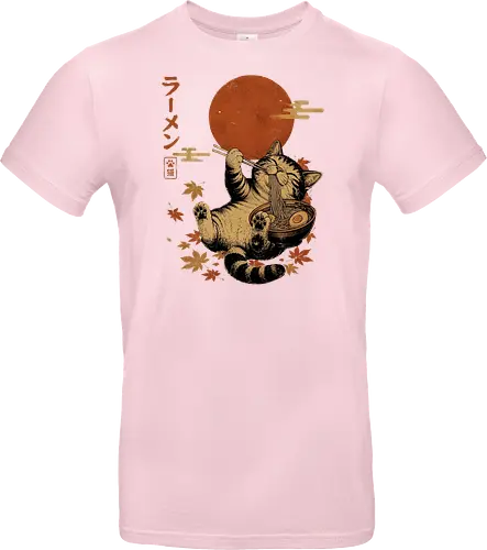 Japanische Ramen Katze Ukiyoe Vintage Kunst