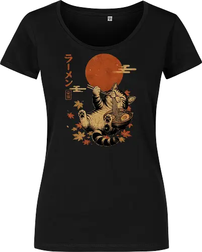 Japanische Ramen Katze Ukiyoe Vintage Kunst