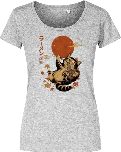 Japanische Ramen Katze Ukiyoe Vintage Kunst