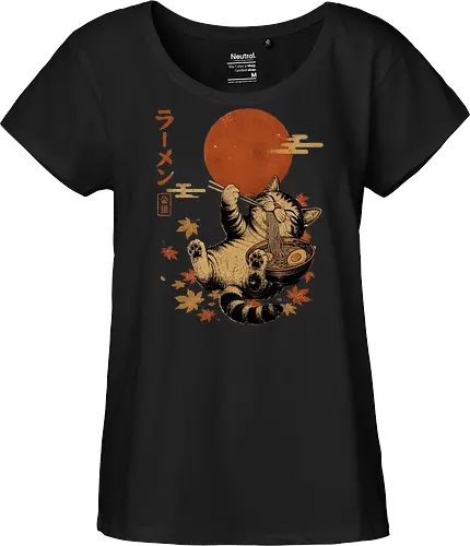 Japanische Ramen Katze Ukiyoe Vintage Kunst