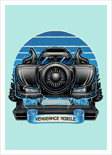 Vengeance Sunset - Movie, film, superhero, fictional, comics, comic book, sunset - Kunstdruck