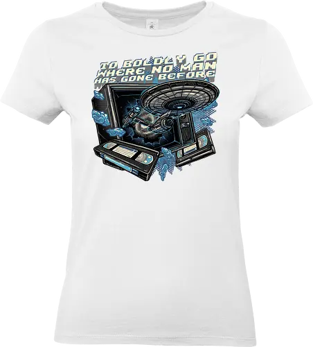 A Bold Expedition - TV show, TV series, retro, space, science fiction, sci-fi, spaceship - Standard T-Shirt (Frauen)