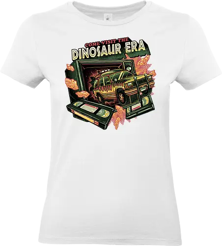 The Dinosaur Era - Movie, film, dinosaur, dinosaurs, adventure, sci-fi, Tyrannosaurus - Standard T-Shirt (Frauen)