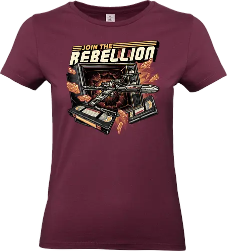 Time to Join the Rebellion - Movie, film, galaxy, galactic, sci-fi, science fiction - Standard T-Shirt (Frauen)