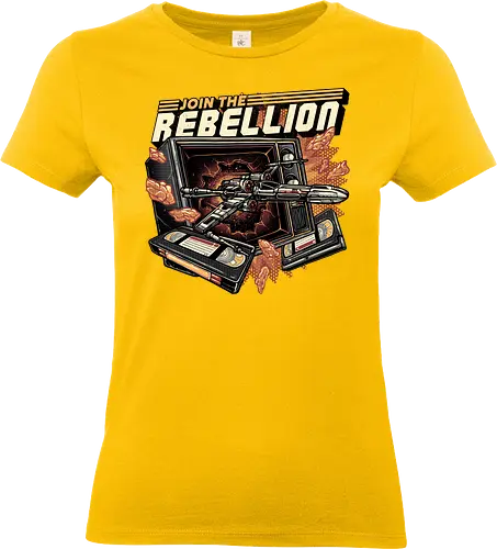 Time to Join the Rebellion - Movie, film, galaxy, galactic, sci-fi, science fiction - Standard T-Shirt (Frauen)