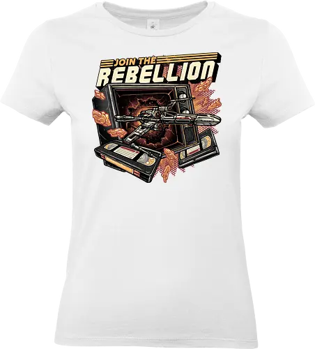 Time to Join the Rebellion - Movie, film, galaxy, galactic, sci-fi, science fiction - Standard T-Shirt (Frauen)