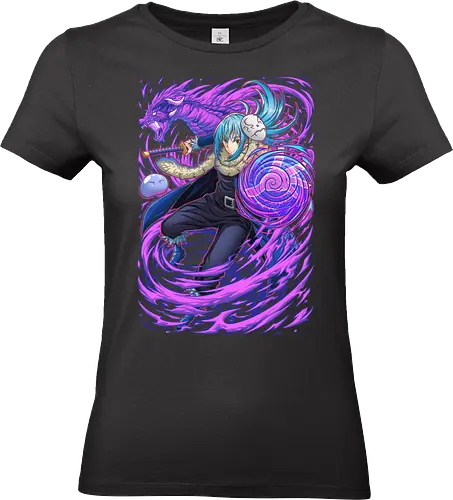 Slime King Rises! - ThatTimeIGotReincarnatedAsASlime, Tensura, SlimeAnime, RimuruTempest, Rimuru, Tempest, Anime, AnimeFan, AnimeArt, DemonLordRimuru, GreatSage, AnimeShirt, AnimeMerch, AnimeDesign, OtakuStyle, AnimeAesthetic, AnimeIllustration, AnimeFanart, MangaArt, KawaiiAnime - Standard T-Shirt (Frauen)