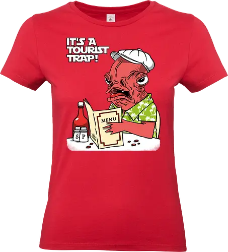 It's a tourist trap - Space Opera, Admiral Ackbar, Trap - Standard T-Shirt (Frauen)