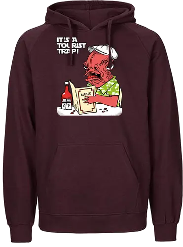 It's a tourist trap - Space Opera, Admiral Ackbar, Trap - Fairtrade Hoodie