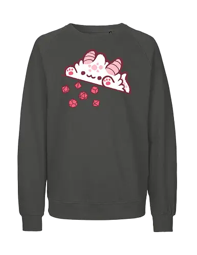 Bongo Cat Pen and Paper - bongo cat, Pen and Paper, Pen and paper, roll, dice, meme, funny, cute, kawaii, dragon, rolling, rpg, board game, hobby, xmorfina - Fairtrade Sweatshirt