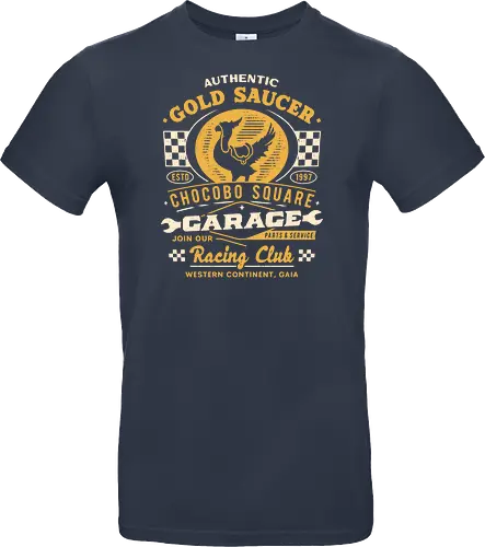 Gold Saucer Garage Vintage