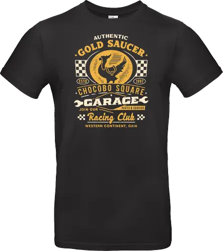 Gold Saucer Garage Vintage
