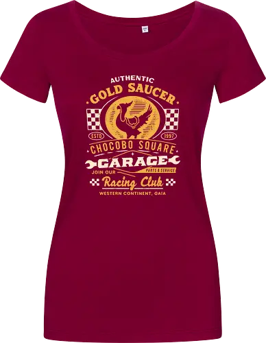 Gold Saucer Garage Vintage