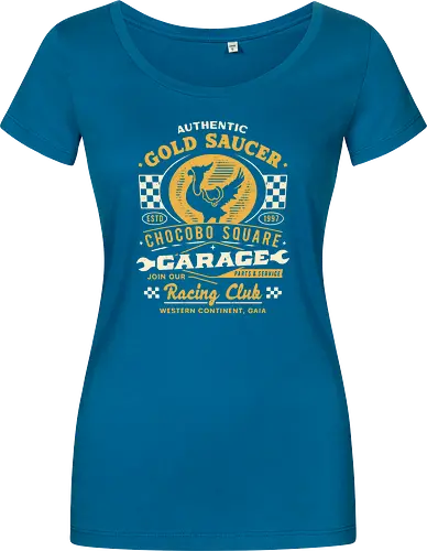 Gold Saucer Garage Vintage