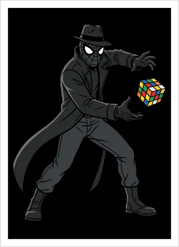 Noir Web Detective & The Colorful Puzzle Cube