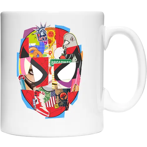 Urban Web Hero - NYC Pop Art Collage