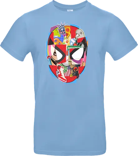 Urban Web Hero - NYC Pop Art Collage