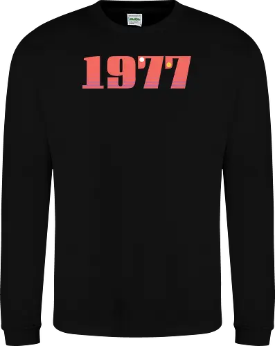 Stars of 1977 - 1977, space, science fiction, nerd - Sweatshirt
