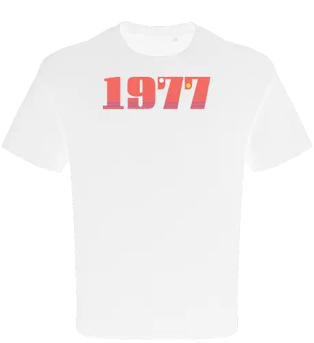 Stars of 1977 - 1977, space, science fiction, nerd - Oversize T-Shirt