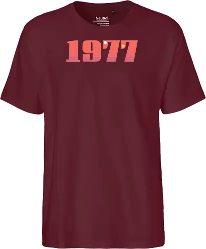 Stars of 1977 - 1977, space, science fiction, nerd - Fairtrade T-Shirt