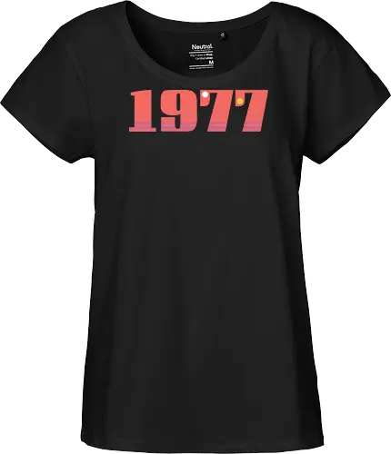 Stars of 1977 - 1977, space, science fiction, nerd - Fairtrade Girl Shirt