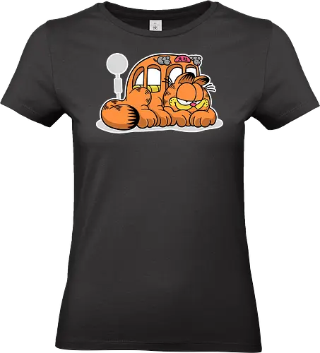 Fauler Oranger Katzenbus Lustig Cartoon Anime Mashup Geek - lazy cat cartoon shirt, orange cat bus tee, anime western mashup apparel, funny cat cartoon shirt, cute cat bus tee, geek mashup clothing, cartoon anime crossover shirt, lazy orange cat tee, funny geek mashup apparel, cat bus cartoon shirt, anime cartoon fusion tee, cute geek mashup clothing, funny cat anime shirt, western anime mashup tee, orange cat anime apparel - Standard T-Shirt (Frauen)