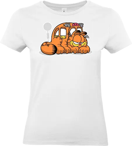 Fauler Oranger Katzenbus Lustig Cartoon Anime Mashup Geek - lazy cat cartoon shirt, orange cat bus tee, anime western mashup apparel, funny cat cartoon shirt, cute cat bus tee, geek mashup clothing, cartoon anime crossover shirt, lazy orange cat tee, funny geek mashup apparel, cat bus cartoon shirt, anime cartoon fusion tee, cute geek mashup clothing, funny cat anime shirt, western anime mashup tee, orange cat anime apparel - Standard T-Shirt (Frauen)