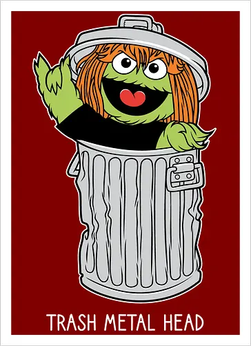Trash metal head