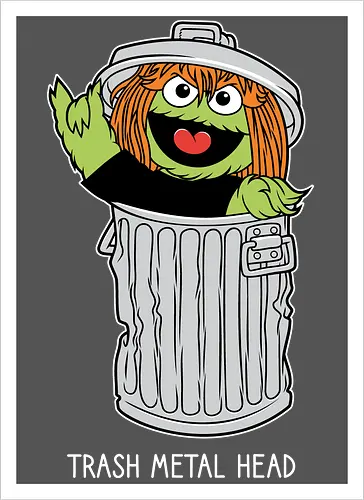 Trash metal head