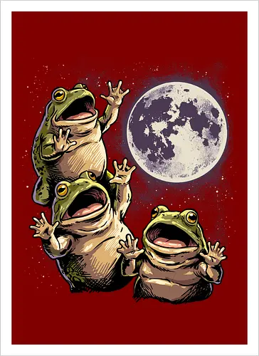 Frogs Howling At The Moon