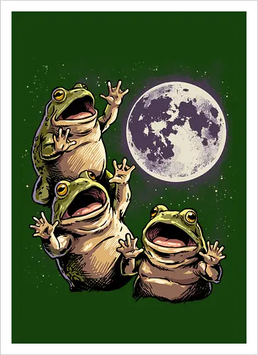 Frogs Howling At The Moon