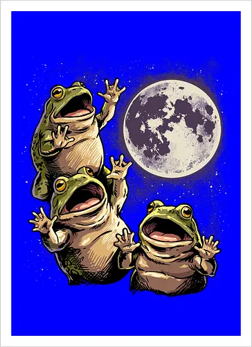 Frogs Howling At The Moon