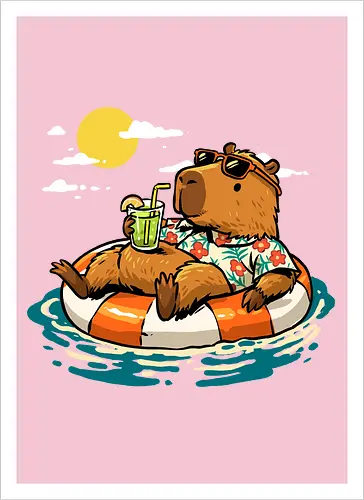Summer Capybara