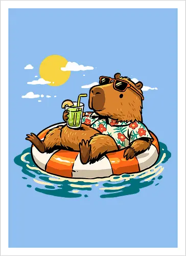 Summer Capybara