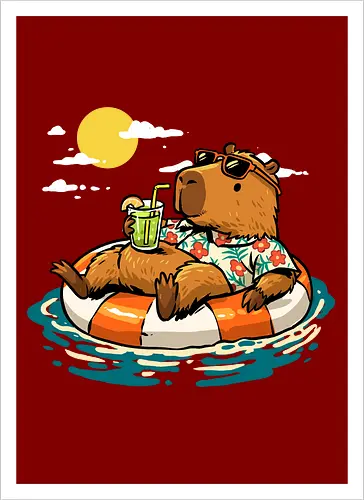 Summer Capybara