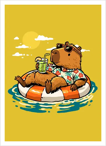Summer Capybara