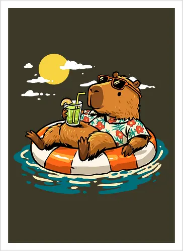 Summer Capybara