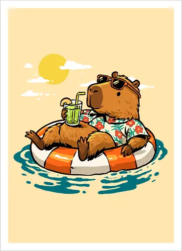 Summer Capybara