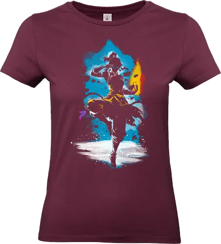 I am the avatar! Deal with it! - the legend of Korra, avatar Korra, cartoon, anime, water tribe, water bender, television, TV, anime - Standard T-Shirt (Frauen)