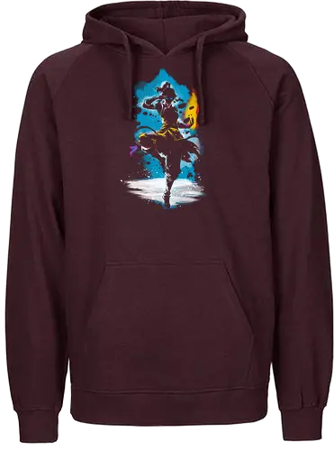 I am the avatar! Deal with it! - the legend of Korra, avatar Korra, cartoon, anime, water tribe, water bender, television, TV, anime - Fairtrade Hoodie