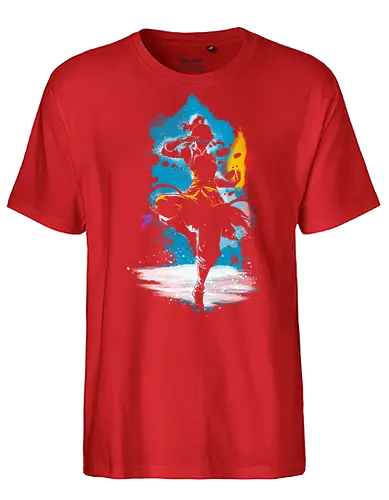 I am the avatar! Deal with it! - the legend of Korra, avatar Korra, cartoon, anime, water tribe, water bender, television, TV, anime - Fairtrade T-Shirt