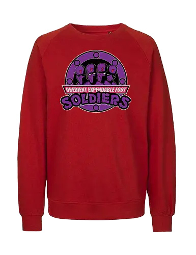Entbehrliche Lila Ninja Soldaten Lustig Clan Emblem Vintage Geek - expendable ninja shirt, purple ninja clan tee, funny ninja soldier apparel, villain ninja shirt, ninja clan emblem tee, geek humor ninja clothing, expendable soldier shirt, purple ninja tee, funny villain apparel, ninja clan badge shirt, retro ninja humor tee, geek villain shirt, funny ninja clan clothing, purple clan emblem tee, ninja soldier humor shirt - Fairtrade Sweatshirt