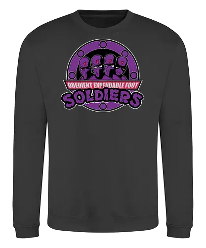 Entbehrliche Lila Ninja Soldaten Lustig Clan Emblem Vintage Geek - expendable ninja shirt, purple ninja clan tee, funny ninja soldier apparel, villain ninja shirt, ninja clan emblem tee, geek humor ninja clothing, expendable soldier shirt, purple ninja tee, funny villain apparel, ninja clan badge shirt, retro ninja humor tee, geek villain shirt, funny ninja clan clothing, purple clan emblem tee, ninja soldier humor shirt - Sweatshirt