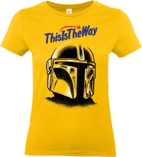 Sweet Way of Life - Space Opera, The Mandalorian, Milky Way, Chocolate - Standard T-Shirt (Frauen)